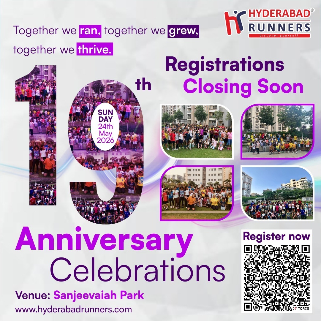 Hyderabad Runners - 19th Anniversary Run